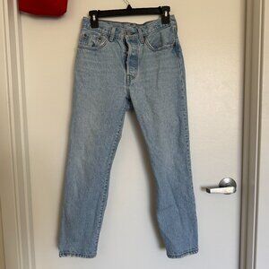 Levi's 501 straight leg jeans